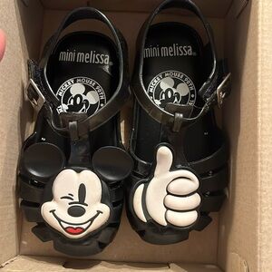 New mini melissa sandals.